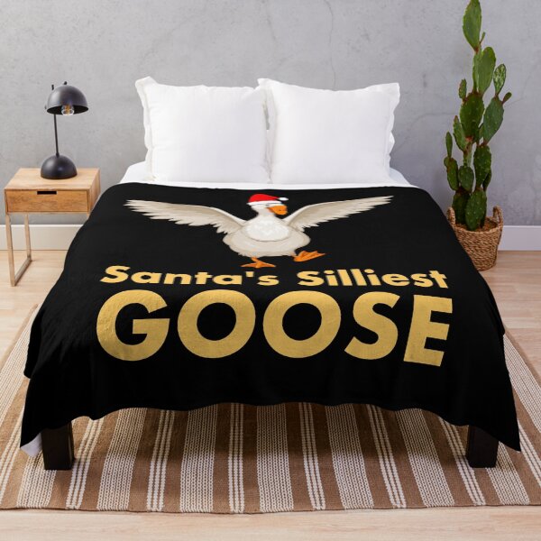Item preview, Santa's Silliest Goose designed and sold by Mannoucha ⭐⭐⭐⭐⭐ ( 1,978 reviews ).