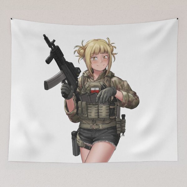 Item preview, Military Anime Girl designed and sold by kittiescuties.