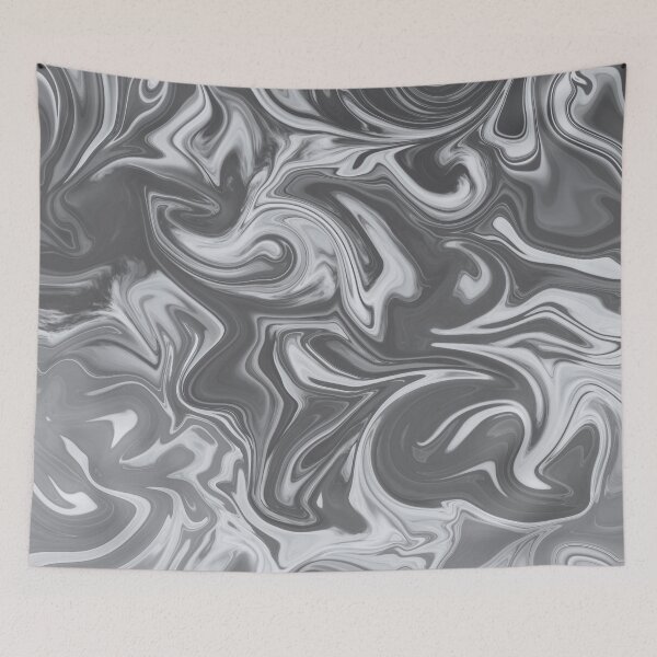 Item preview, Marble Liquid Pattern Grey Watercolor Palette 5 designed and sold by Janzay.