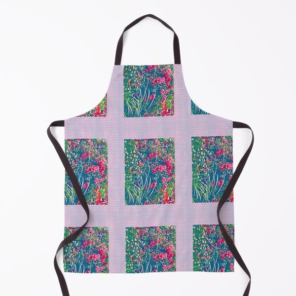Item preview, Multi Garden print with daisies and roses designed and sold by Susan Gallup.