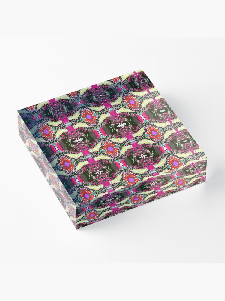 Thumbnail 3 of 5, Acrylic Block, Joy To The World designed and sold by helenatiainen.