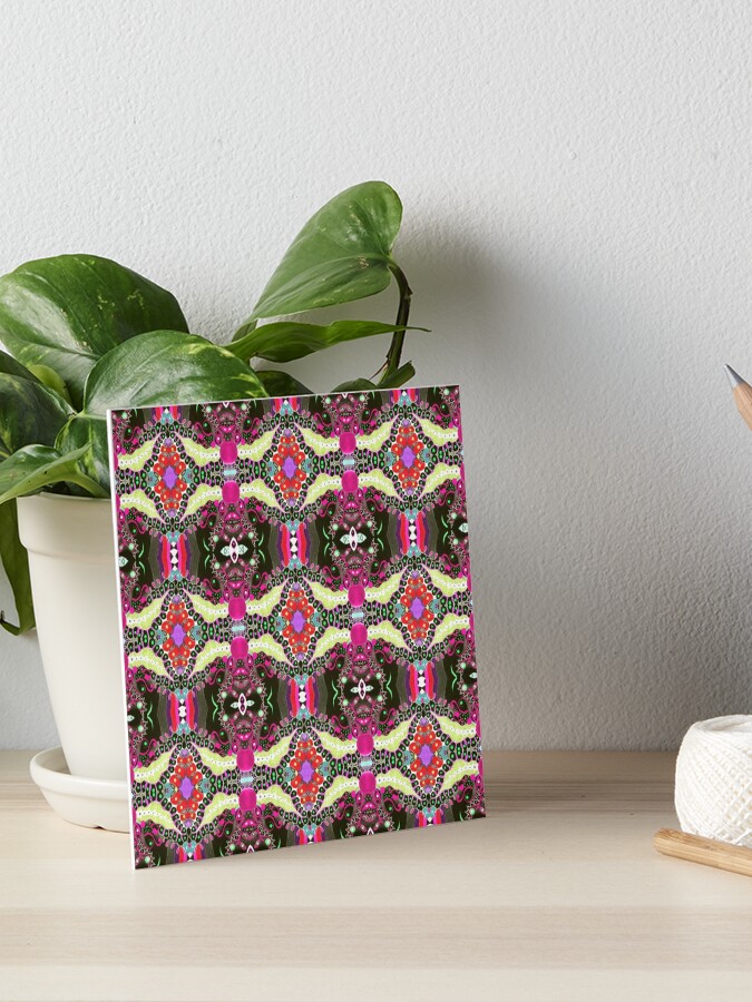 Thumbnail 1 of 2, Art Board Print, Joy To The World designed and sold by helenatiainen.
