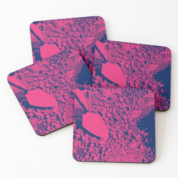 Item preview, Pink Archaeological Screening Dull Trowel Photography - Art designed and sold by jolabrese.