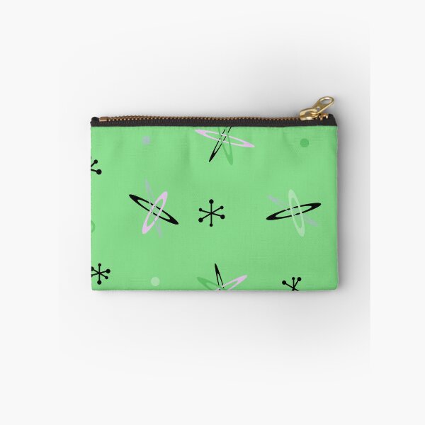 Item preview, Atomic Age Starbursts Green designed and sold by thepixelgarden.