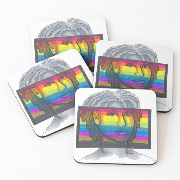Item preview, Rainbow Girls (Black) designed and sold by dragonwriterart.