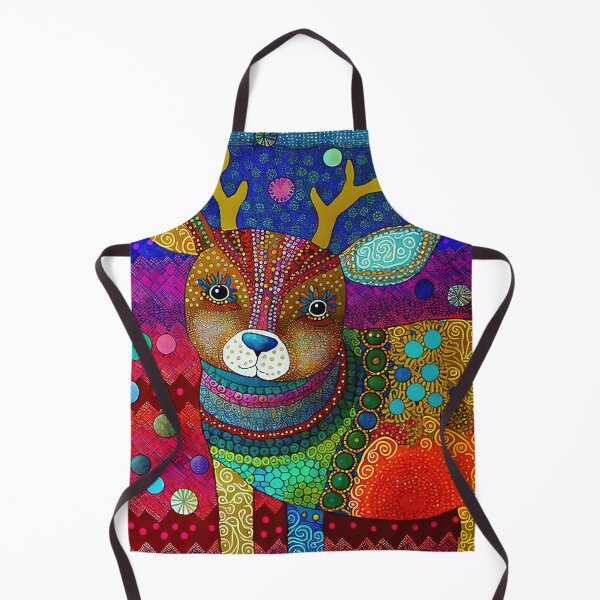 Item preview, Happy Friendly Colorful Reindeer - Juliascutecornr designed and sold by Juliascutecornr.