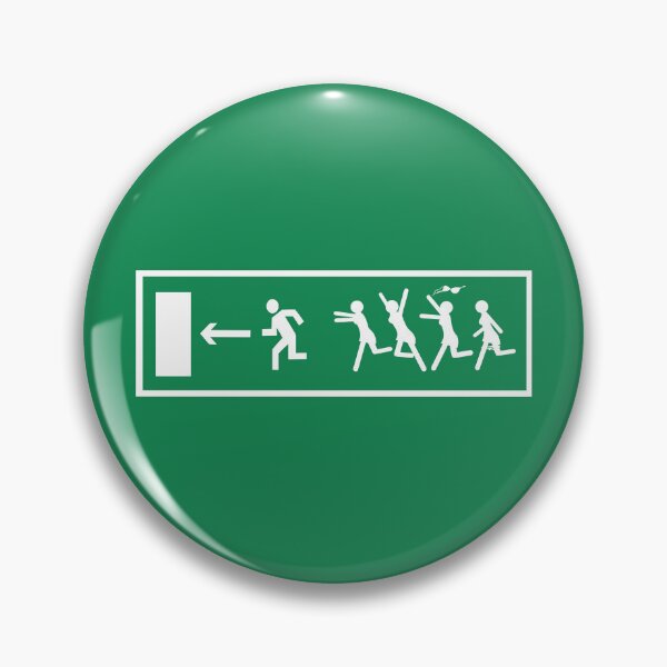 Item preview, Emergency Exit Sign - Woman Attraction - WHT designed and sold by Alcino Major.