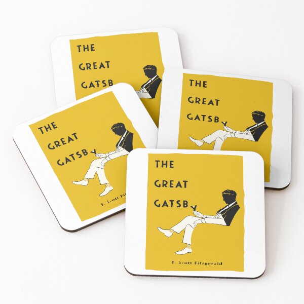 Item preview, The Great Gatsby - by F. Scott Fitzgerald - Book Cover - Illustation designed and sold by littleparis.