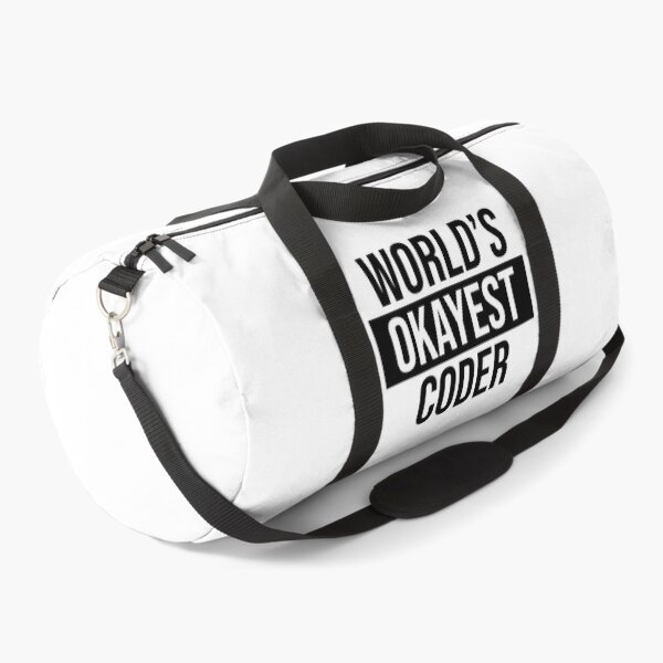 Item preview, World's Okayest Coder designed and sold by Adel Qasem.