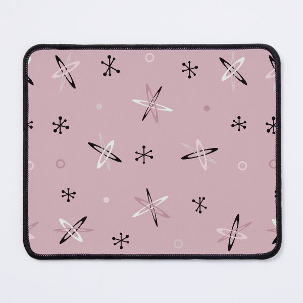 Item preview, Atomic Age Starbursts Mauve designed and sold by thepixelgarden.
