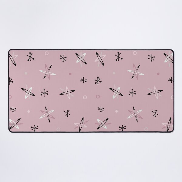 Item preview, Atomic Age Starbursts Mauve designed and sold by thepixelgarden.