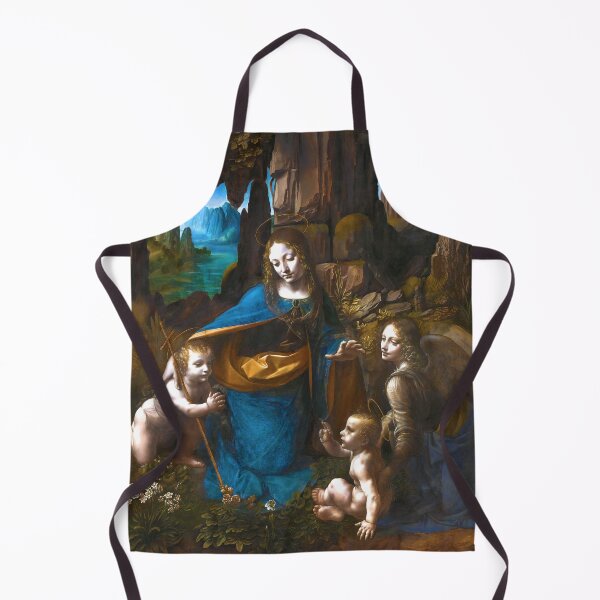 Item preview, The Virgin Of The Rocks by Leonardo Da Vinci: Painting Artwork Enhanced For Brighter Colors designed and sold by MonochromaKey.