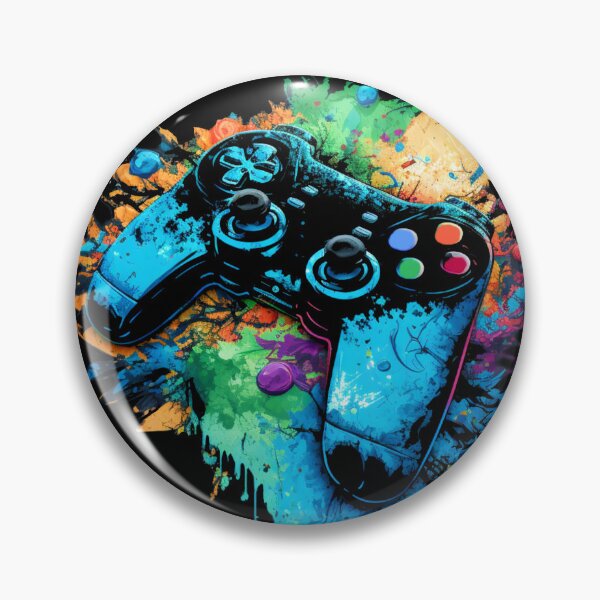 Item preview, Colorful Controller Splash designed and sold by Ajolan.