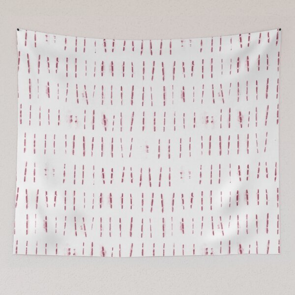 Item preview, Magenta stripes over white background designed and sold by marufemia.