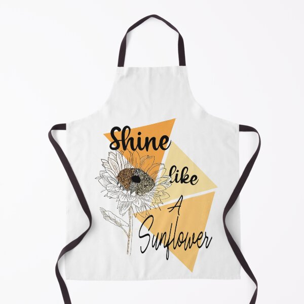 Item preview, Shine Like Sunflower Motivational Quote designed and sold by LilaDiams.