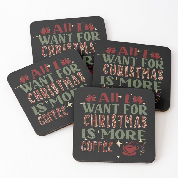 Item preview, More coffee is all I want for Christmas designed and sold by TFLprod.