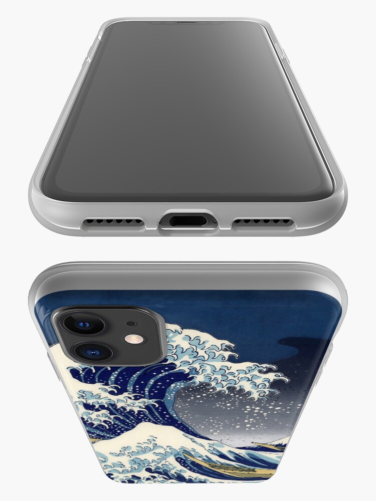 Alternate view of Great Wave: Kanagawa Night iPhone Case & Cover