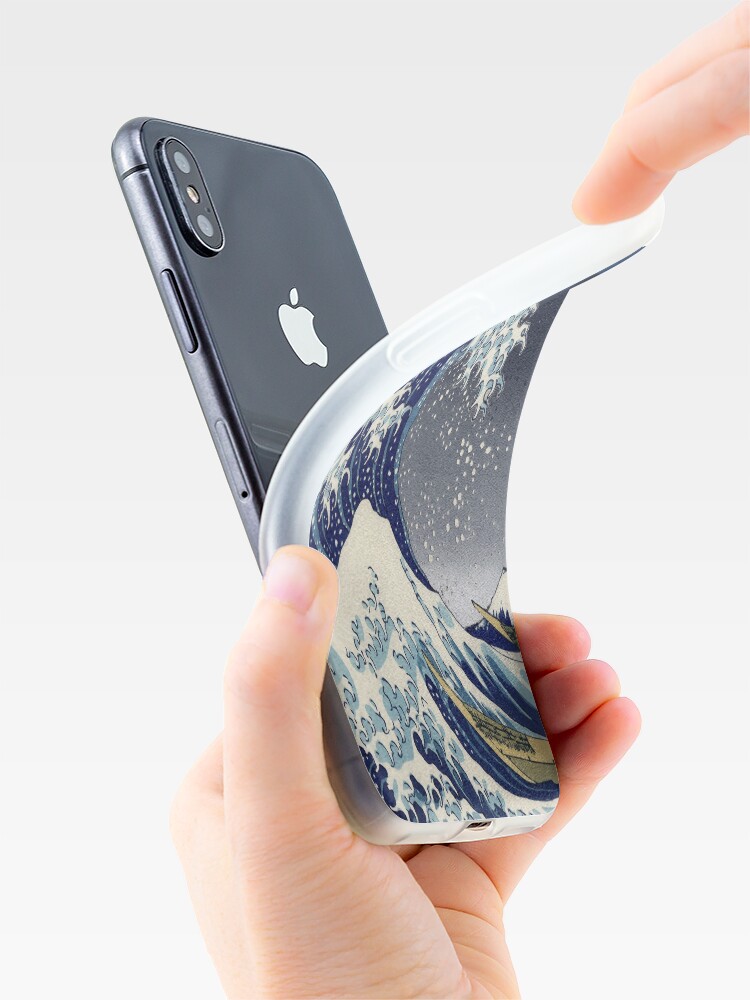 Alternate view of Great Wave: Kanagawa Night iPhone Case & Cover