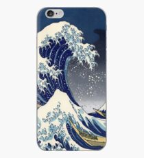 Vinilo o funda para iPhone Gran ola: noche de Kanagawa