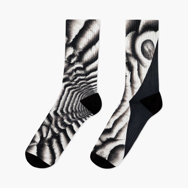 Item preview, Black and white illusion pattern designed and sold by Bakesales.