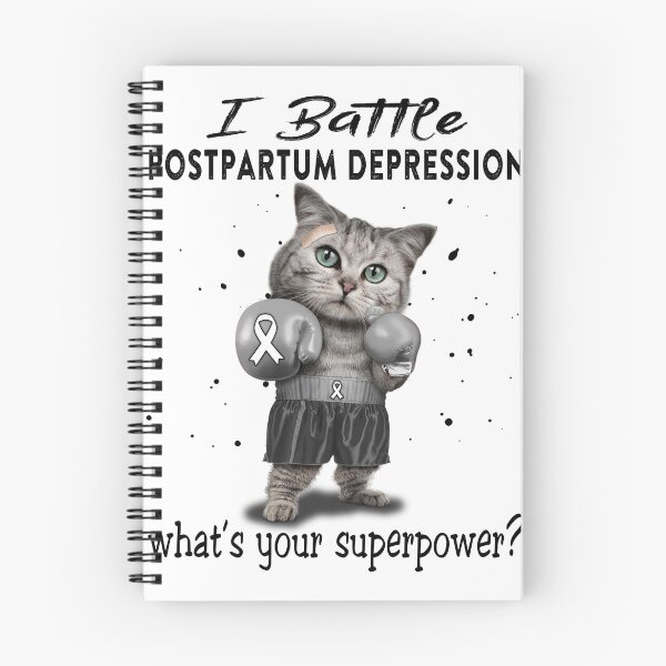 Item preview, Postpartum Depression Warrior - I Battle Postpartum Depression What Is Your Superpower? designed and sold by Jennpak.