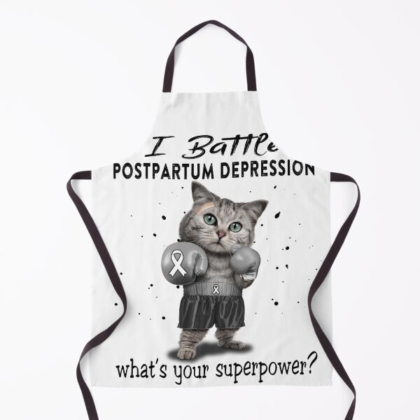 Item preview, Postpartum Depression Warrior - I Battle Postpartum Depression What Is Your Superpower? designed and sold by Jennpak.