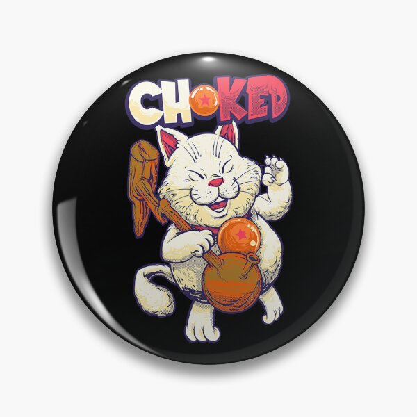 Item preview, Choked Cat Anime Art Design Draw Street Art Graphic Paint Animes designed and sold by BK-Fishing.