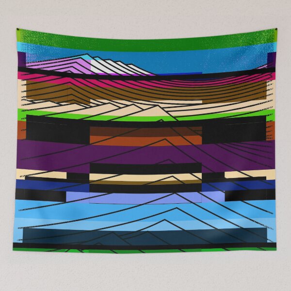 Item preview, Waves glitchy mix designed and sold by Bulografik.