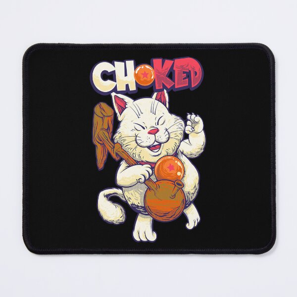Item preview, Choked Cat Anime Art Design Draw Street Art Graphic Paint Animes designed and sold by BK-Fishing.