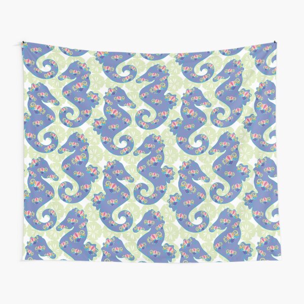 Sally the Seahorse Tapestry