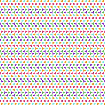 Artwork thumbnail, Colorful triangular pattern by TheArtism