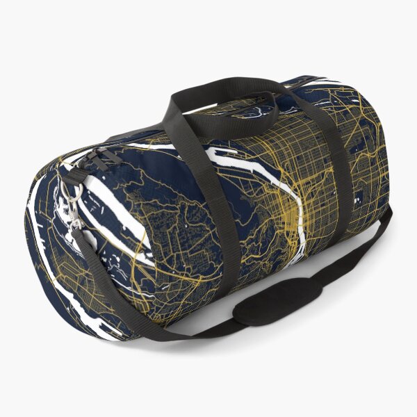 Item preview, Portland City Map of Oregon, USA - Gold Art Deco designed and sold by deMAP.