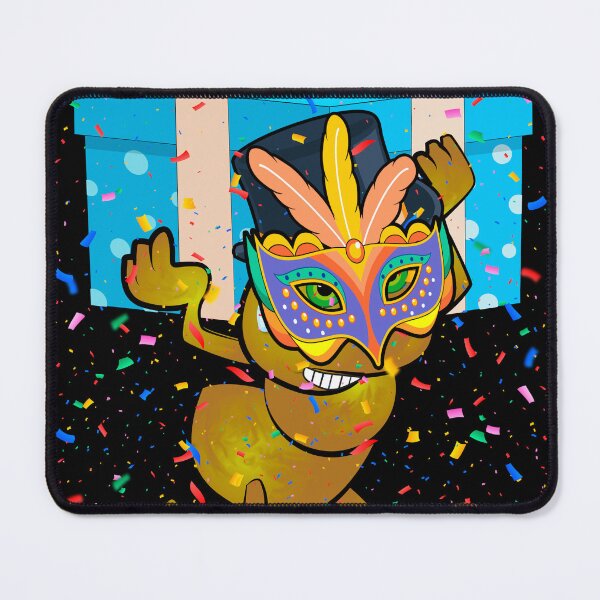Item preview, Ant with gift and mask and confetti designed and sold by WorkerAnts.