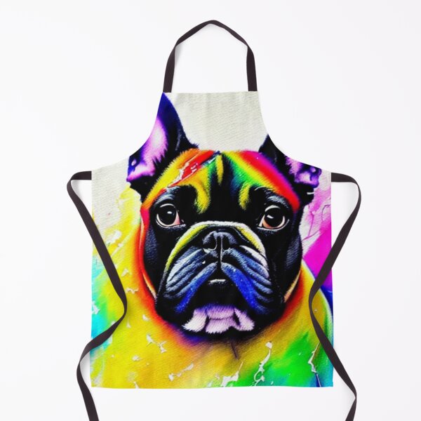 Item preview, RETRO DOG PORTRAIT ART -  FRENCH BULLDOG ART designed and sold by ArtzandDesignz.