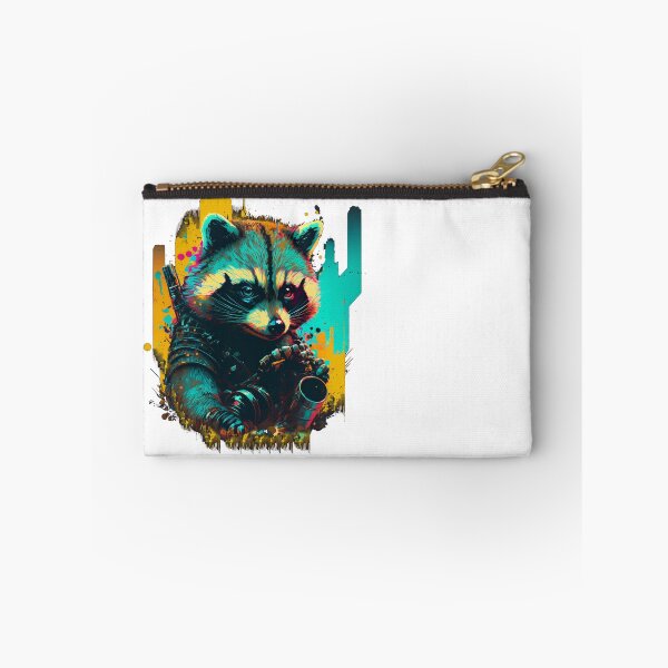 Item preview, Post Apocalyptic racoon designed and sold by Rebelka.