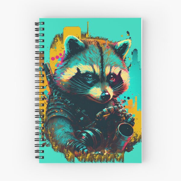 Item preview, Post Apocalyptic racoon designed and sold by Rebelka.