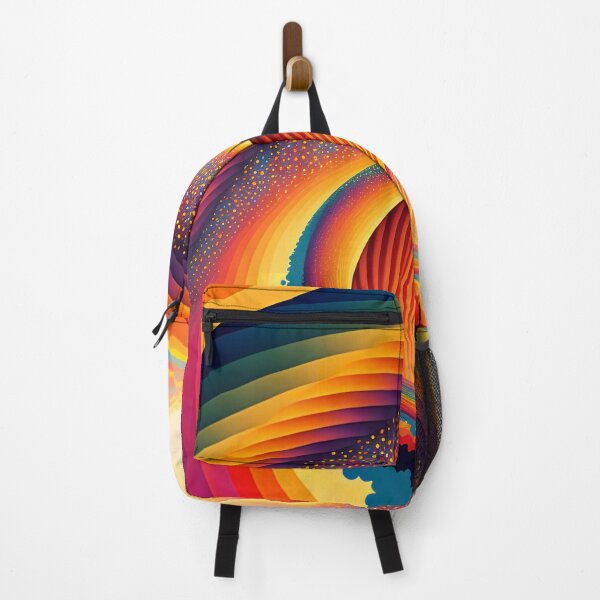 Item preview, colorful sunrise rainbow spiral designed and sold by Junkerz.