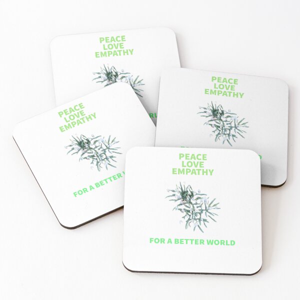 Item preview, Peace,Love,Empathy - For A Better World designed and sold by TechLaughs.
