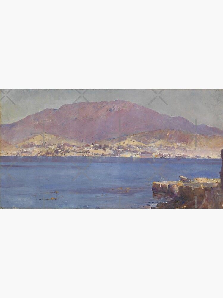 "Tom Roberts Hobart, Tasmania (1920) oil on canvas. High quality