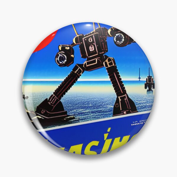 Item preview, Vintage Mech Poster 90s Style designed and sold by BAYFAIRE.