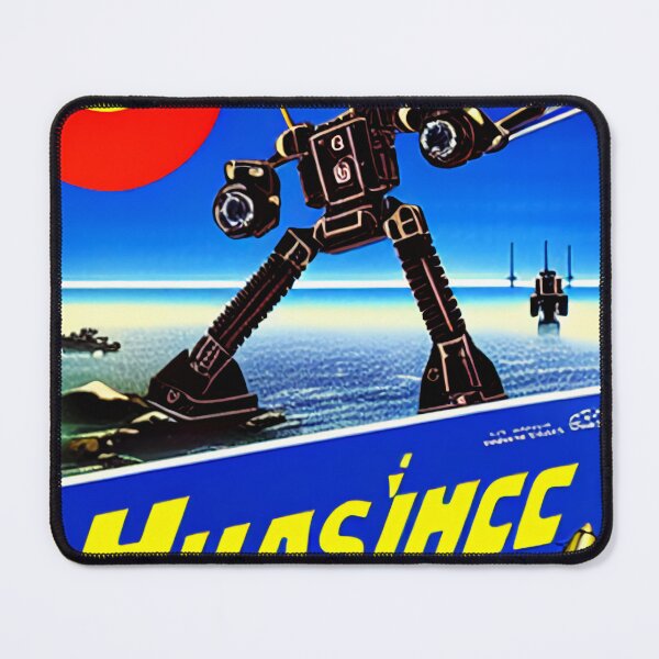 Item preview, Vintage Mech Poster 90s Style designed and sold by BAYFAIRE.