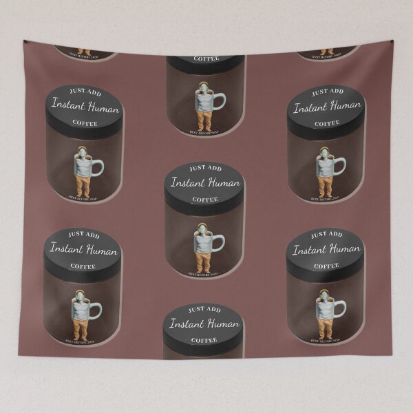 Item preview, Instant Human Just Add Coffee designed and sold by GrumpyFella.
