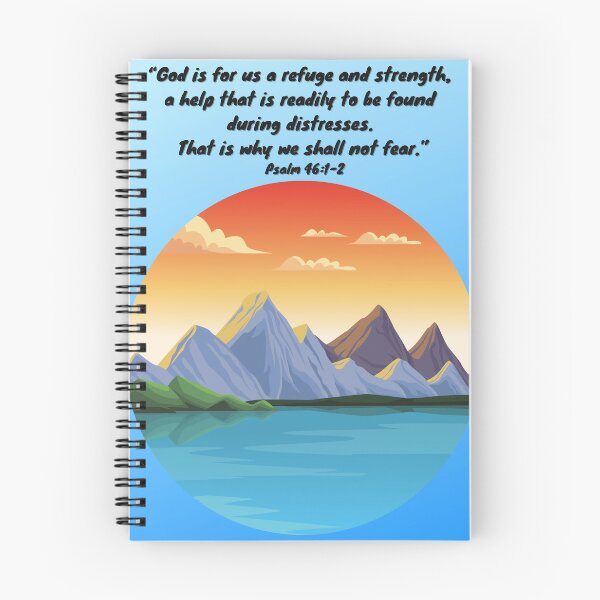 Item preview, Look to God for Strength - Don't Be Afraid designed and sold by AnIslandOfCalm.