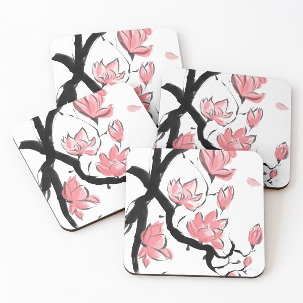 Item preview, Magnolia suibokuga designed and sold by StudioMasha.