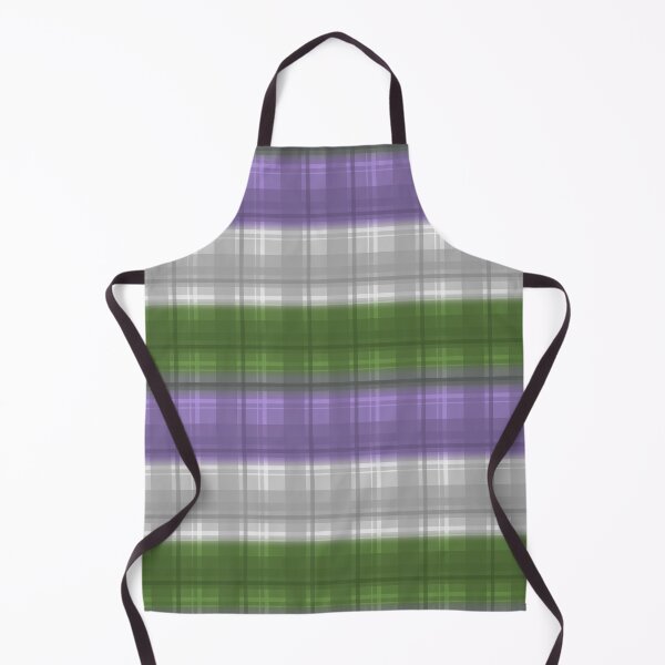 Item preview, Genderqueer Pride Plaid designed and sold by RayRayViolet.