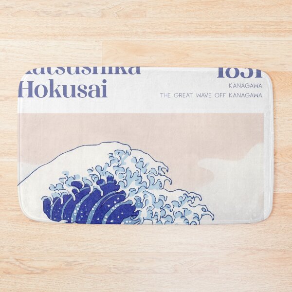 Item preview, The Great Wave Off Kanagawa by Katsushika Hokusai designed and sold by evermore-design.