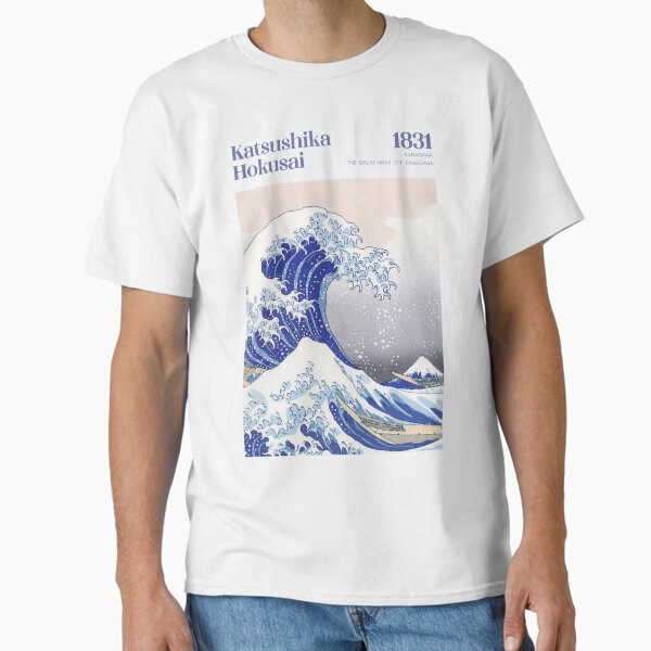 Item preview, The Great Wave Off Kanagawa by Katsushika Hokusai designed and sold by evermore-design.