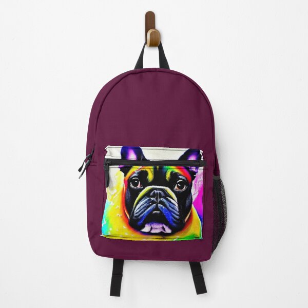 Item preview, RETRO DOG PORTRAIT ART -  FRENCH BULLDOG ART designed and sold by ArtzandDesignz.