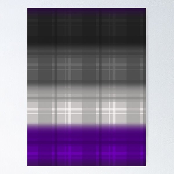 Artikelvorschau, Asexuelles Stolz-Plaid entworfen und verkauft von RayRayViolet.