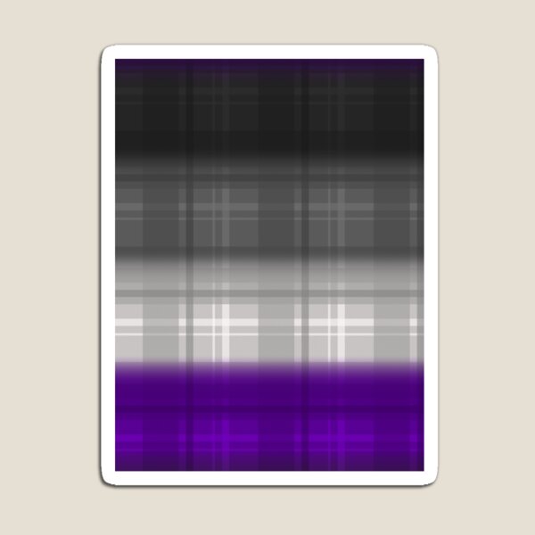 Item preview, Asexual Pride Plaid designed and sold by RayRayViolet.